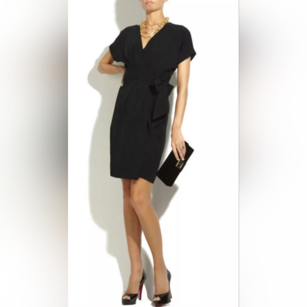 Diane Von Furstenberg Kimoni Wrap Dress Size 6